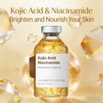 Kojic Acid & Niacinamide Brightening Serum  Dark Spot Remover for Acne Scars, Melasma & Dull Skin