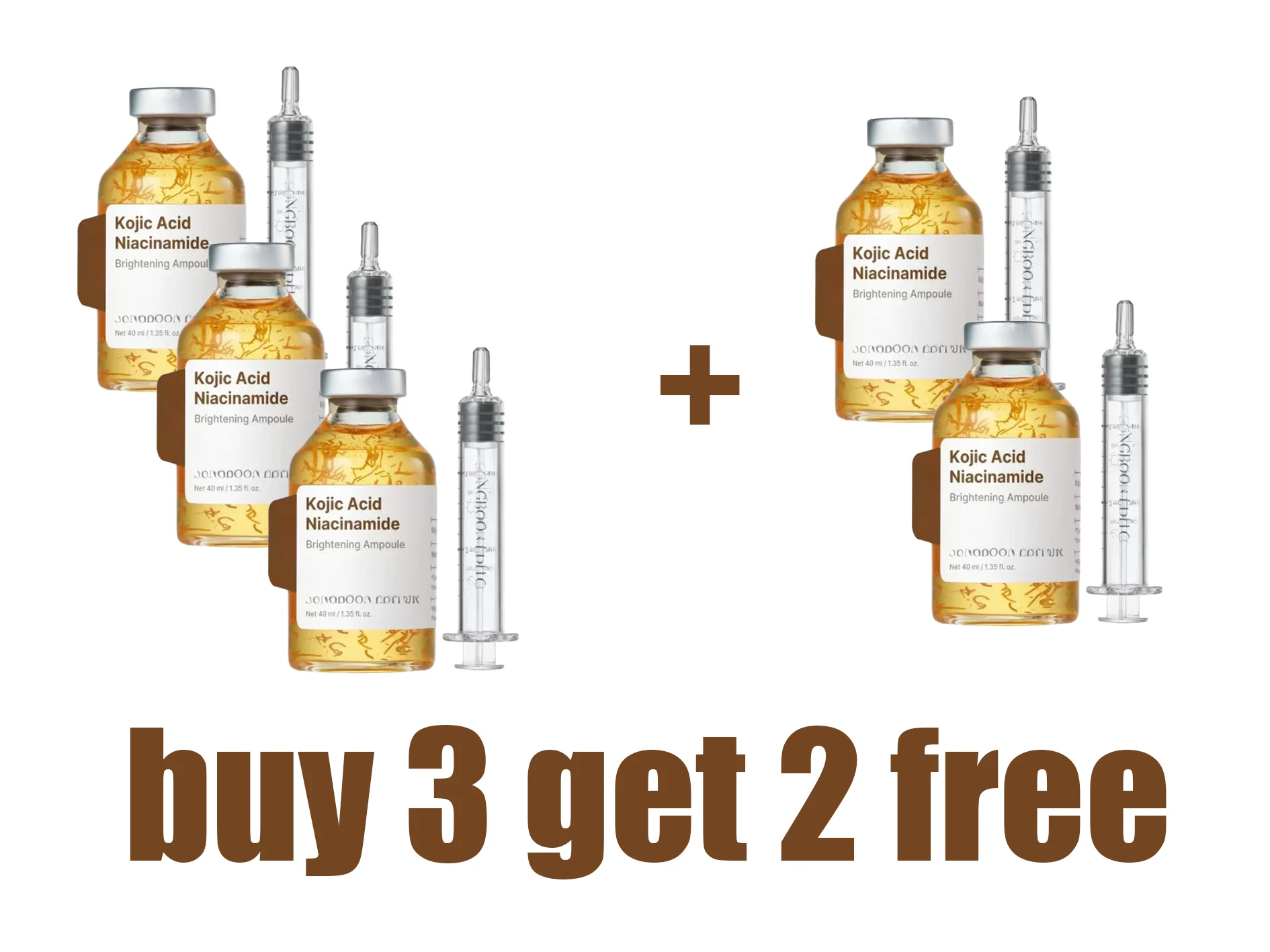 BUY 3 GET 2 FREE