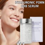 Korean Hyaluronic PDRN Orb Serum Spherical Particles Beads Face Essence Deep Hydration Salmon DNA Plumping Firming Moisturizer - Image 4