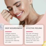 Collagen Peel-off Mask Night Wrapping Facial Mask Deeply Moisturizing Hydrating Firming Skin Facial Mask Daily Face Skin Care - Image 2