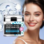 ENVISHA Face Skin Care Collagen Retinol Hyaluronic Acid Cream Firming Whitening Anti-Aging Wrinkle Moisturizing Hydrating - Image 2