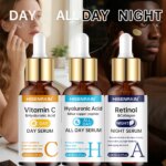 HISENRAIN Vitamin C + Retinol + Hyaluronic Acid Serum Duo | Anti-Aging Brightening & Hydration Combo | For All Skin Type. - Image 6