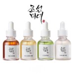 Korean Facial Moisturizing Calming Revive Glow Deep Serum Green Tea Panthenol Propolis Niacinamide Ginseng Snail Mucin Rice Skin