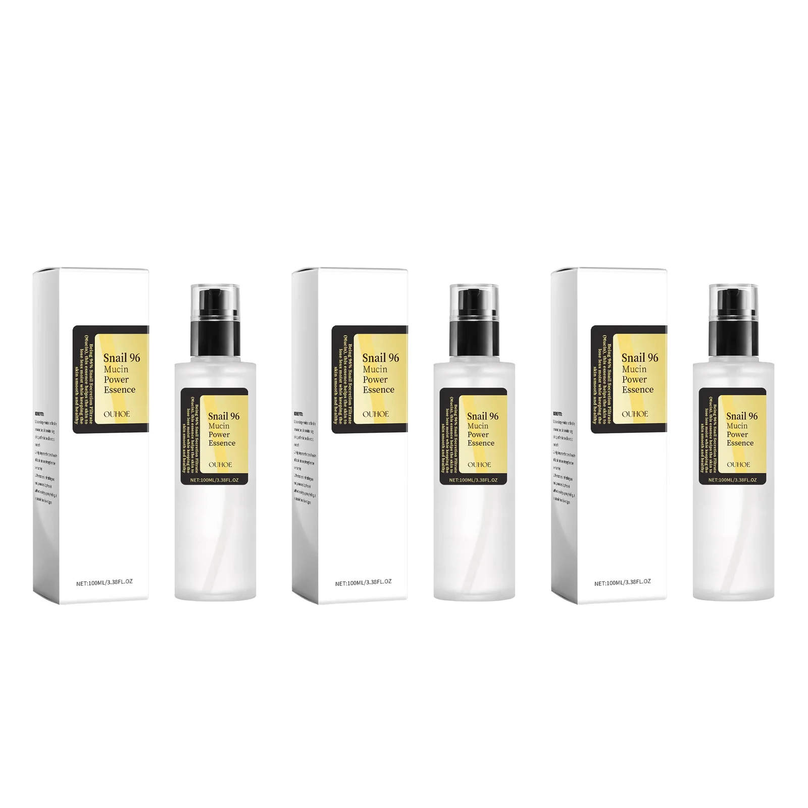 3 x 100ml Boxed