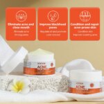 Herbal Acne Treatment Cream Anti Acne Face Cream Pimple Removal Spots Oil Control Shrink Pores Moisturizing Skin Care Cream - Image 4