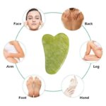 Natural jade roller massager, scraping board,foot massage roller,facial lifting and anti-wrinkle double-head scraping jade stone - Image 5
