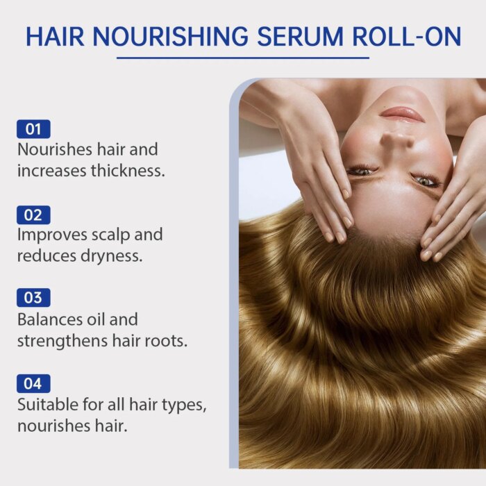 Rosemary Hair Growth Roller Essence Improves Scalp Health Stimulates Follicle Activity Reduces Hair Breakage Increases Density - Image 5