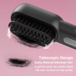 Wireless Straight Curling Hair Comb Heating Negative Ion Hair Straightener Rechargeable Anti-scalding Electric Hair Care Brushes - Image 5