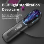 Wireless Straight Curling Hair Comb Heating Negative Ion Hair Straightener Rechargeable Anti-scalding Electric Hair Care Brushes - Image 3