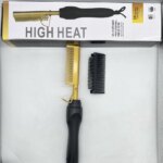 Hot Comb Hair Straightener Brush Hot Comb Pressing Electric Heat electric hair brushes Styling Tools - Image 5