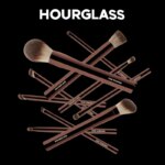 10pcs/set Hourglass Makeup brushes Powder Eyeshadow Domed Crease Make up brush Stippling Angled Shadow Brow with cosmeetic bag - Image 2