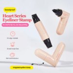 Rotatieve eyeliner pen, snel droge waterdichte anti-zweet, niet gemakkelijk vervagen functie, multifunctionele eyeliner pen, nat - Image 2