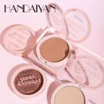 8 Color Matte Face Pressed Powder 24 Hours Oil Control Natural Setting Powder Foundation Full Coverage Waterproof Lasting Makeup - Image 2