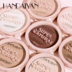 8 Color Matte Face Pressed Powder 24 Hours Oil Control Natural Setting Powder Foundation Full Coverage Waterproof Lasting Makeup - Image 3