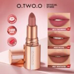 O.TWO.O Matte Lipstick Lip Tint 8 Colors Waterproof Long Lasting Non-stick Cup Sexy Highly Pigmented Velvet Lip Sticks Lip Stain