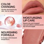 Non Stick Cup Cream Lipstick, Long Lasting Lip Gloss, Matte Lip Gloss, Waterproof And Easy To Apply Makeup - Image 3