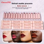 1 Pcs Velvet Matte Lipstick Long-Lasting Non-Stick Cup Waterproof Moisturizing Lip Gloss Fashion Classic Shades For Daily & Date - Image 5