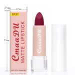 1 Pcs Velvet Matte Lipstick Long-Lasting Non-Stick Cup Waterproof Moisturizing Lip Gloss Fashion Classic Shades For Daily & Date - Image 6