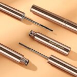 Silk Fiber Matte Mascara Makeup Ultra-Fine Brush Lengthens Eyelashes Waterproof Fast Dry Brown Black Curling Mascara Comestic - Image 6