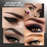 Waterproof Eyebrow Pen, Microblading Eyebrow Pencil With 4 Split Head, Natural Looking Brows Makeup ( 5 Colors) - Image 5