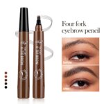 Four-pronged eyebrow pencil, four-end, long-lasting, non-smudged, water-resistant, anti-smudged eyebrow pencil - Image 6