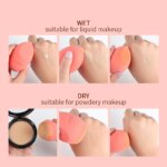 IMAGIC  Makeup Sponge Puff  Professional Cosmetic Puff For Foundation Beauty Cosmetic make up sponge Puff - Image 6