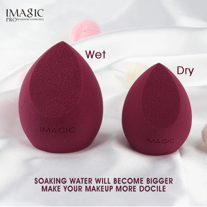 IMAGIC  Makeup Sponge Puff  Professional Cosmetic Puff For Foundation Beauty Cosmetic make up sponge Puff - Image 4