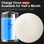 Smart Sunscreen Led Light Portable Makeup Mirror Uv Camera Visual Face Sunscreen Makeup Mirror - Image 3