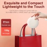 Smart Sunscreen Led Light Portable Makeup Mirror Uv Camera Visual Face Sunscreen Makeup Mirror - Image 2