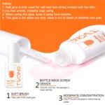 7g Super Strong Nail Glue For False Nail Tips, Acrylic Nails,Press On Nails,Fake Nails Art Decoration Lasting Adhesion - Image 2