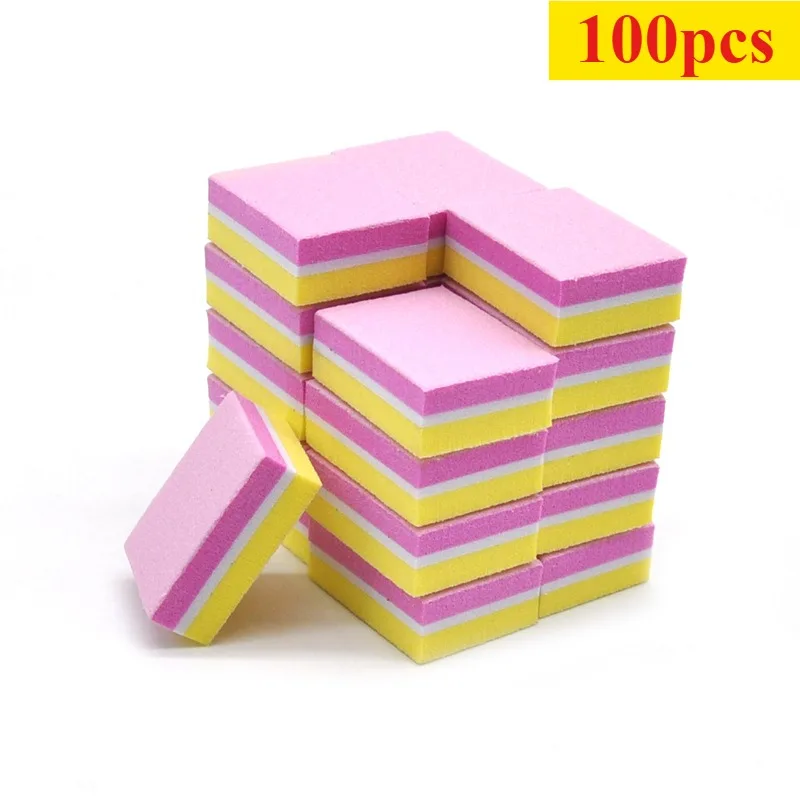 100pcs-Pinkyellow
