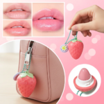 4-Color Random Sending Strawberry Warm Moisturizing Lip balm With Strong Moisturizing Effect, Protecting And Softening Lips - Image 3