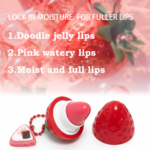 4-Color Random Sending Strawberry Warm Moisturizing Lip balm With Strong Moisturizing Effect, Protecting And Softening Lips - Image 5