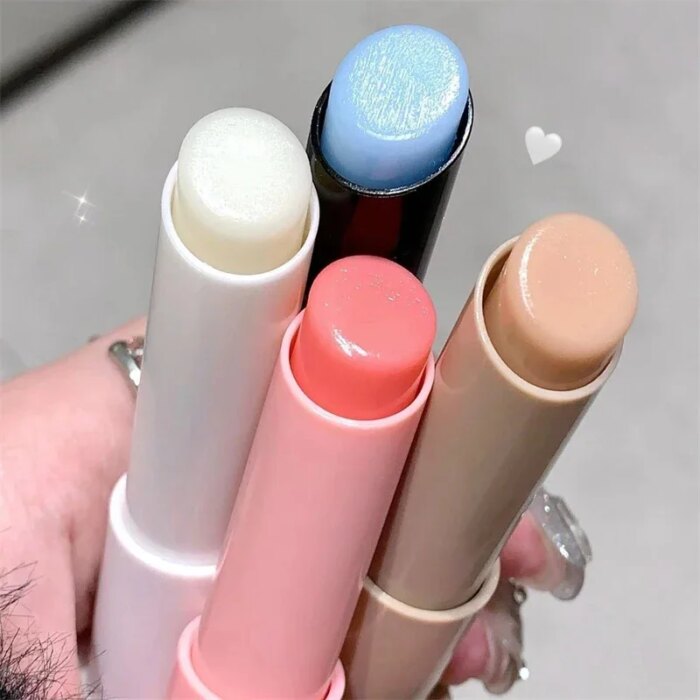 Rabbit Moisturizing Lip Balm Purple Rose Tint Crystal Jelly Colored Anti-chapped Lip Care Smoothens LipLines Base Clear Lipstick - Image 5