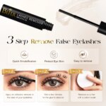 BEFER Glue For Eyelashes 2in1 Lash Bond And Seal Eyelash Glue+Eyelash Remover Waterproof Eyelashes Adhesives Strong Fixed Lash - Image 5