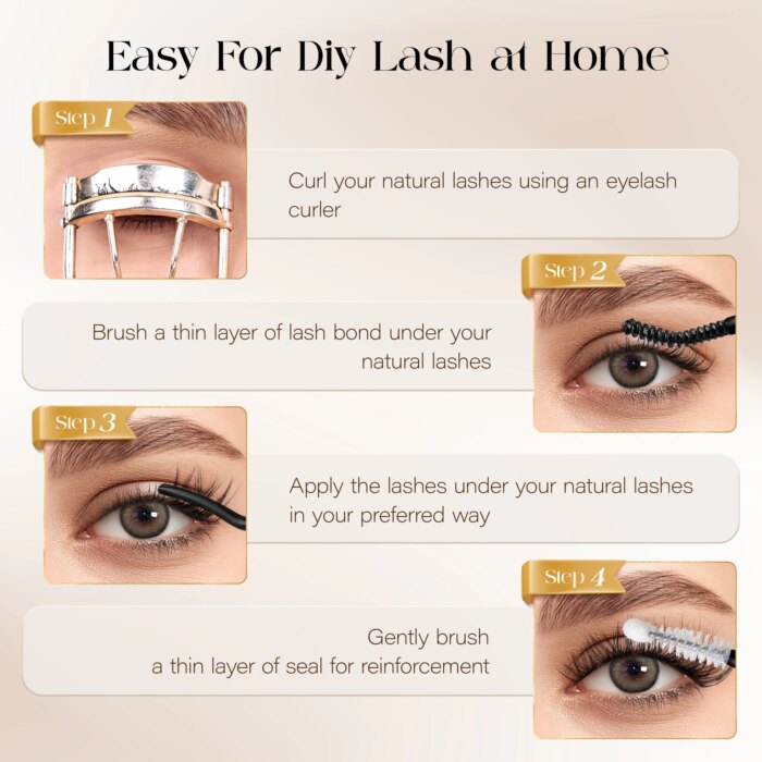 BEFER Glue For Eyelashes 2in1 Lash Bond And Seal Eyelash Glue+Eyelash Remover Waterproof Eyelashes Adhesives Strong Fixed Lash - Image 6
