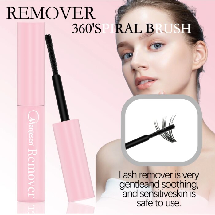 Lash Makeup set Bond and Seal Individual Lashes Glue and Seal Super Strong Hold Lash Extension Lash Glue Remover & Tweezers Kit - Image 6