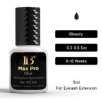 1 Bottle Original IB Super Plus Glue for Eyelash Extensions 5ml Korea Professional IB Gold Wine Red Cap Glue Makeup Tools Shop - Image 5