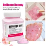 Jelly Mask for Facial Professional Rose Smooth Face Mask Skin Care, Hydrated Nourished Hydro Jelly Mask Powder,Gel Peel Off MasK - Image 2