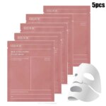 1/5/10PCs Bio Collagen Face Mask Shrink Pores Deep Hydrating Overnight Mask Moisturizing Refreshing Brightening Face Skin Care - Image 5