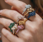 Luxury Colorful CZ Knot Stainless Steel Ring for Women Gold Plated Statement Fashion Jewelry Wedding Party Gift Daily Wear Trend - Image 4