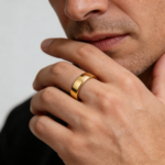 Gold Color Wedding Band Engagement Stainless steel Ring  for Women Men US Sizes 4 5 6 7 8 9 10 11 12 13 14 15 Free Shipping - Image 3