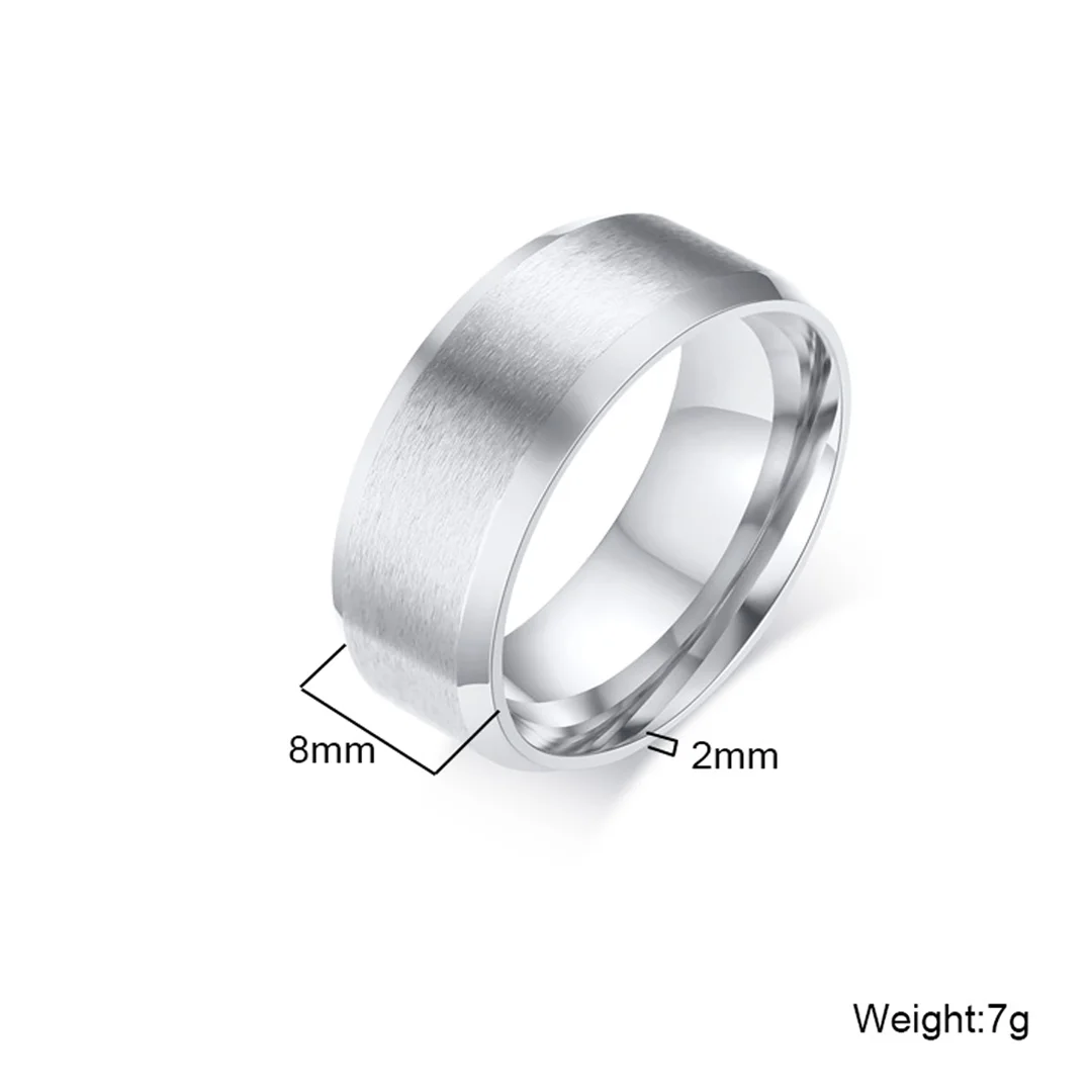 8mm Silver