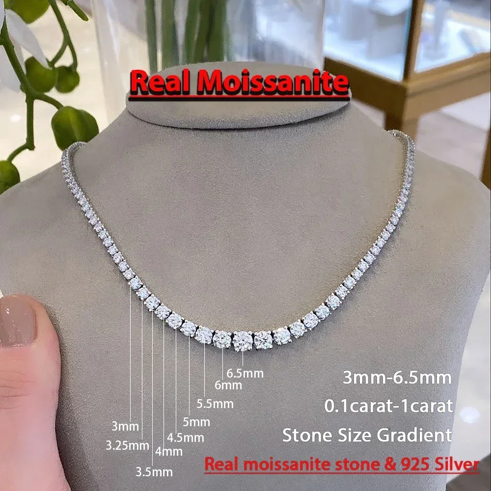 Big Moissanite-Silve