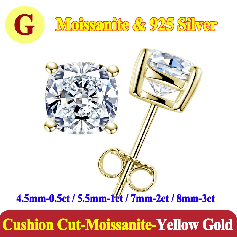 cushion-yellow gold