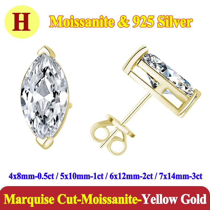 Marquise-white gold