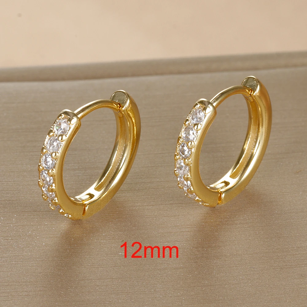 Gold white 12mm