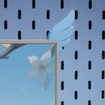 A Pair 3D Printing Cute Decorative Ornaments E-sports Room Pink Wings Monitor Decorative Ornaments Creative Gifts for Friends - Image 3
