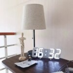 3D LED Digital Clock Wall Decoration Glow Night Mode Decoration for Home Adjustable Electronic Watch Clock Decor Clocks Garden - Image 3