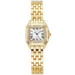 Women Watch Light Luxury Brand Business Gold Stainless Steel Ladies Fashion Quartz Watches Female Clock Bracelet Wristwatch - Image 5